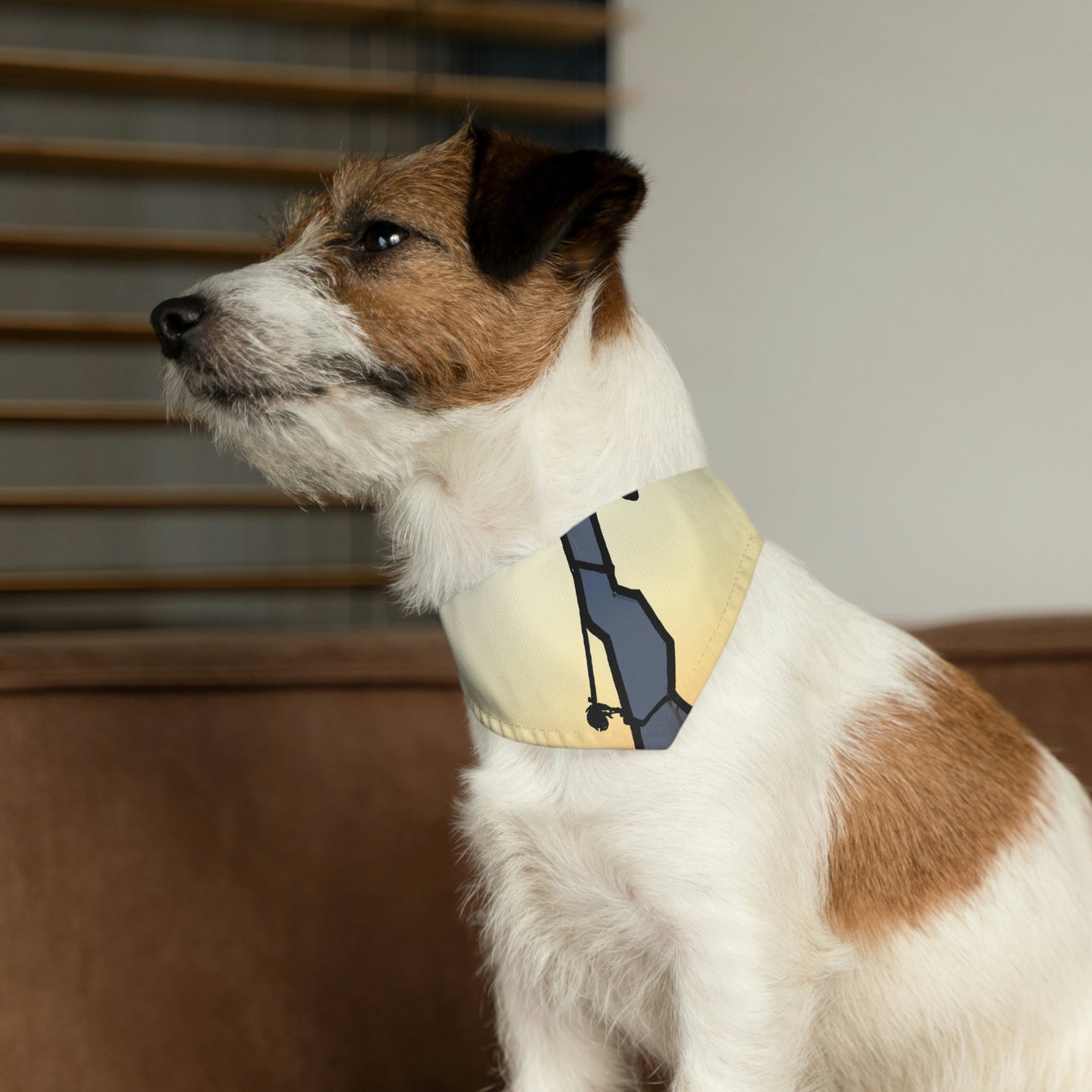 "Forgotten in the Sunset" - The Alien Pet Bandana Collar