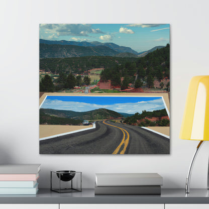 "The Art of the Open Road" - Canvas