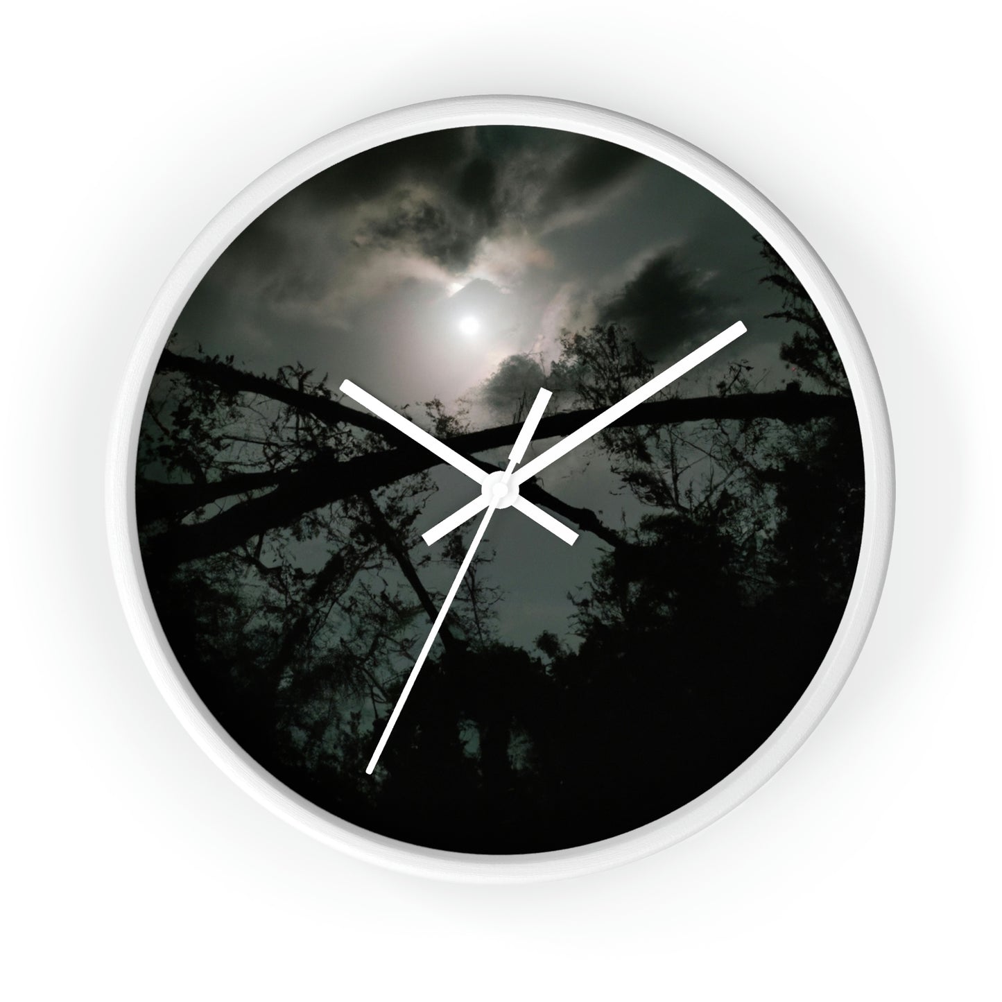 "A Moonlit Mystical World" - The Alien Wall Clock