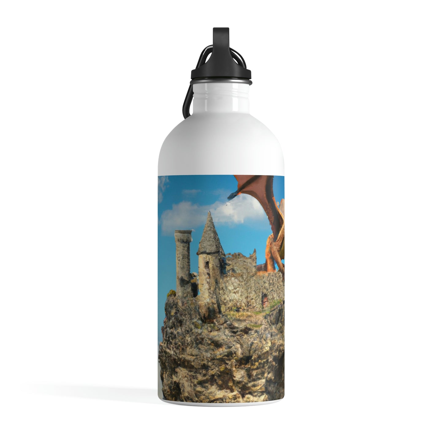 "Dragon Throne of ancients" - The Alien Stainless Steel Water Bottle