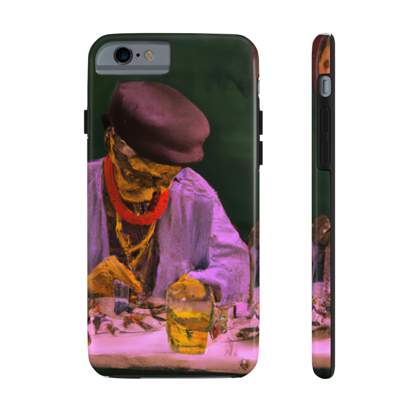 "A Master of Mending: An Elderly Clockmaker Restoring an Antique Timepiece" - The Alien Tough Phone Cases