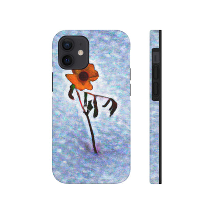 "Eine Blume, die sich weigert zu zittern" - Die Alien Tough Phone Cases