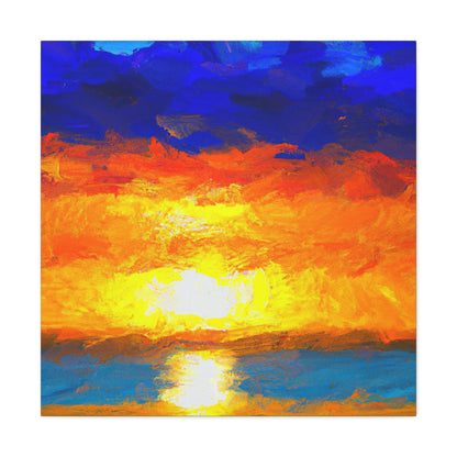 Sunrise Seascape Artist - Peter Ocean - Canvas