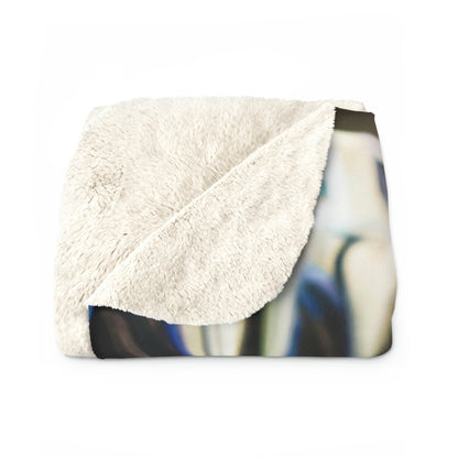 "Lost in the Laundry" - The Alien Sherpa Fleece Blanket