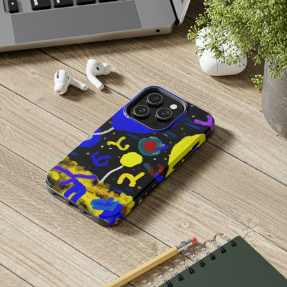 "A Starry Night Rainbow" - Die Alien Tough Phone Cases