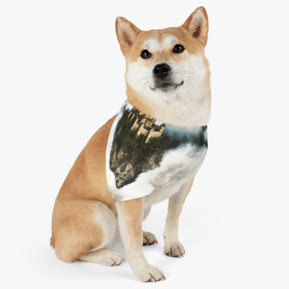 Mystic Castle in the Sky - Collar de bandana para mascota alienígena