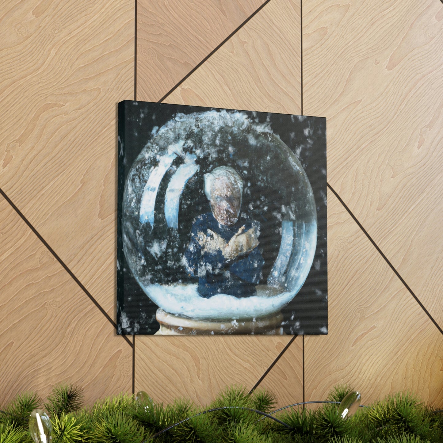 "Uncertain Snowglobe" - The Alien Canva