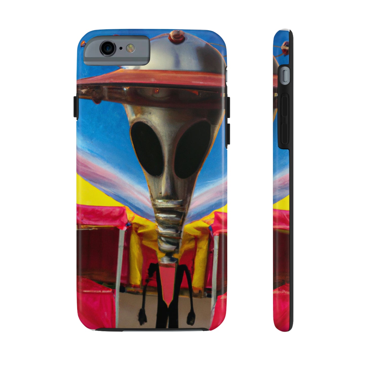 "Fair Invaders: A Cosmic Crash Course" - The Alien Tough Phone Cases