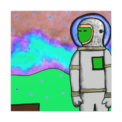 "Alone in the Alien Sky" - The Alien Canva