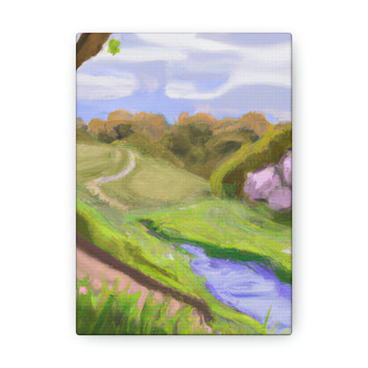 "Alive and Thriving: A Nature Painting" - Canvas