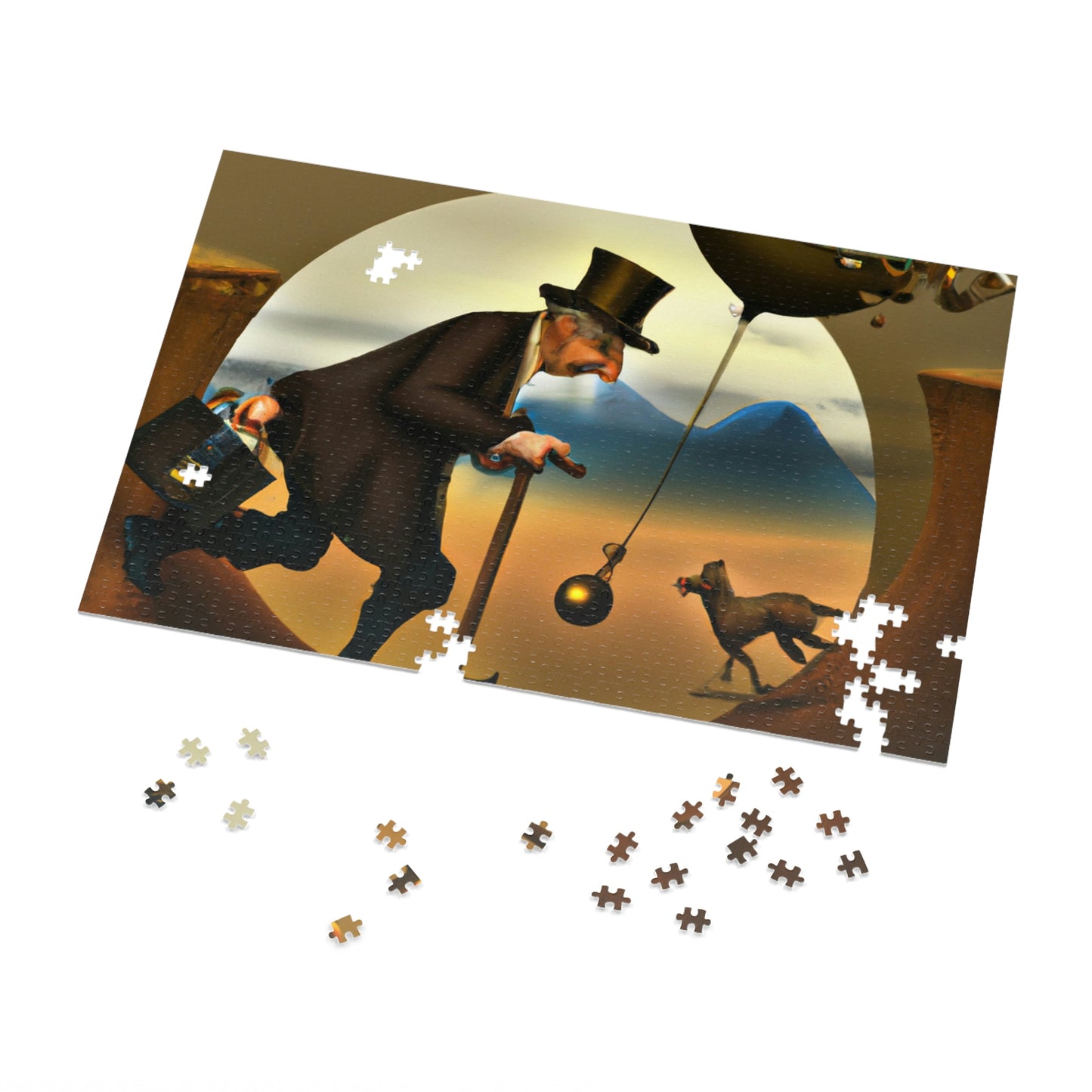 "A Race for Riches: The Challenge of a Lifetime for an Adventuring Elder" - The Alien Jigsaw Puzzle