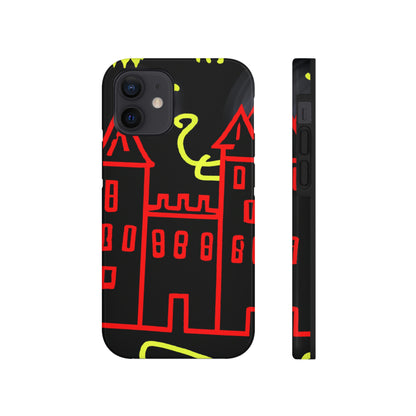 "A Haunted Shadow: The Dark Secrets of the Old Castle on a Gloomy Night" - The Alien Tough Phone Cases