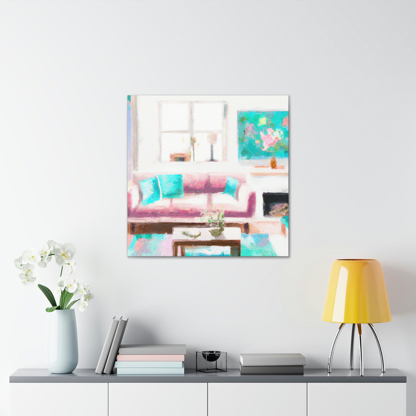 "Home Life in Art: Capture the Essence of Your Space" - Leinwand