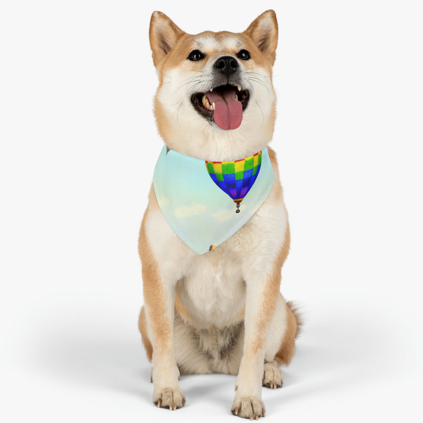 "Finding Stillness in the Sky" - The Alien Pet Bandana Collar