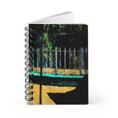 "Lost in the Shadows of Oblivion: A Journey Through the Abandoned Zoo" - The Alien Spiral Bound Journal