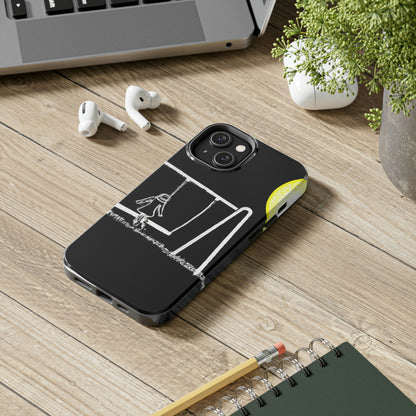 "The Moonlit Swing: A Dream-Like Moment in a Meadow" - The Alien Tough Phone Cases