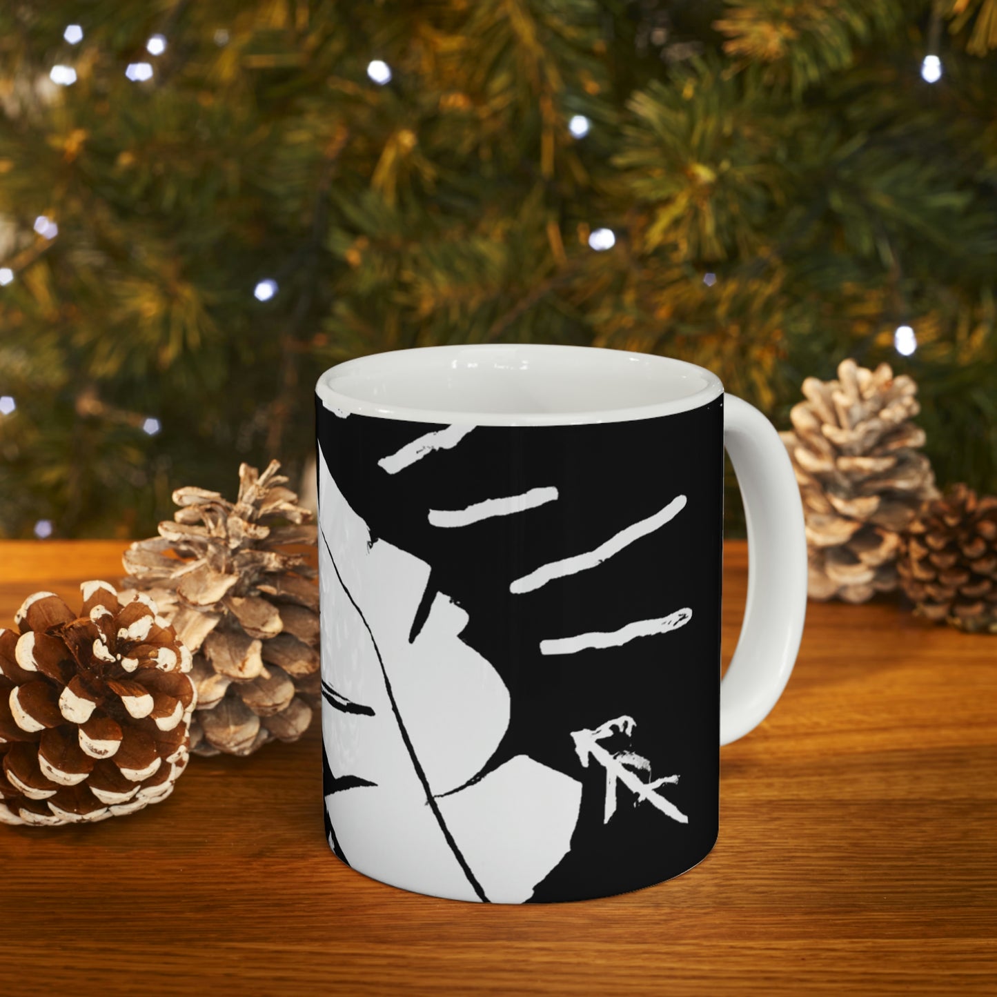 Lost in the Shadows: The White Feather's Journey - The Alien Ceramic Mug 11 oz