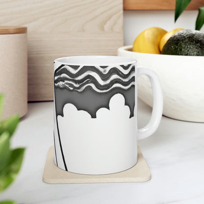 The Mystic Mist of the Mountain - The Alien Ceramic Mug 11 oz