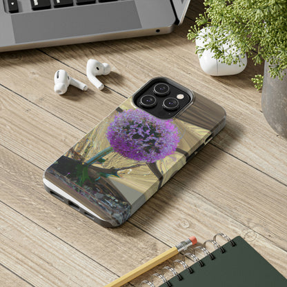 "A Blooming Miracle: Beauty in Chaos" - The Alien Tough Phone Cases