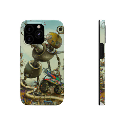 Roboter verjüngt die Wildnis - Die Alien Tough Phone Cases