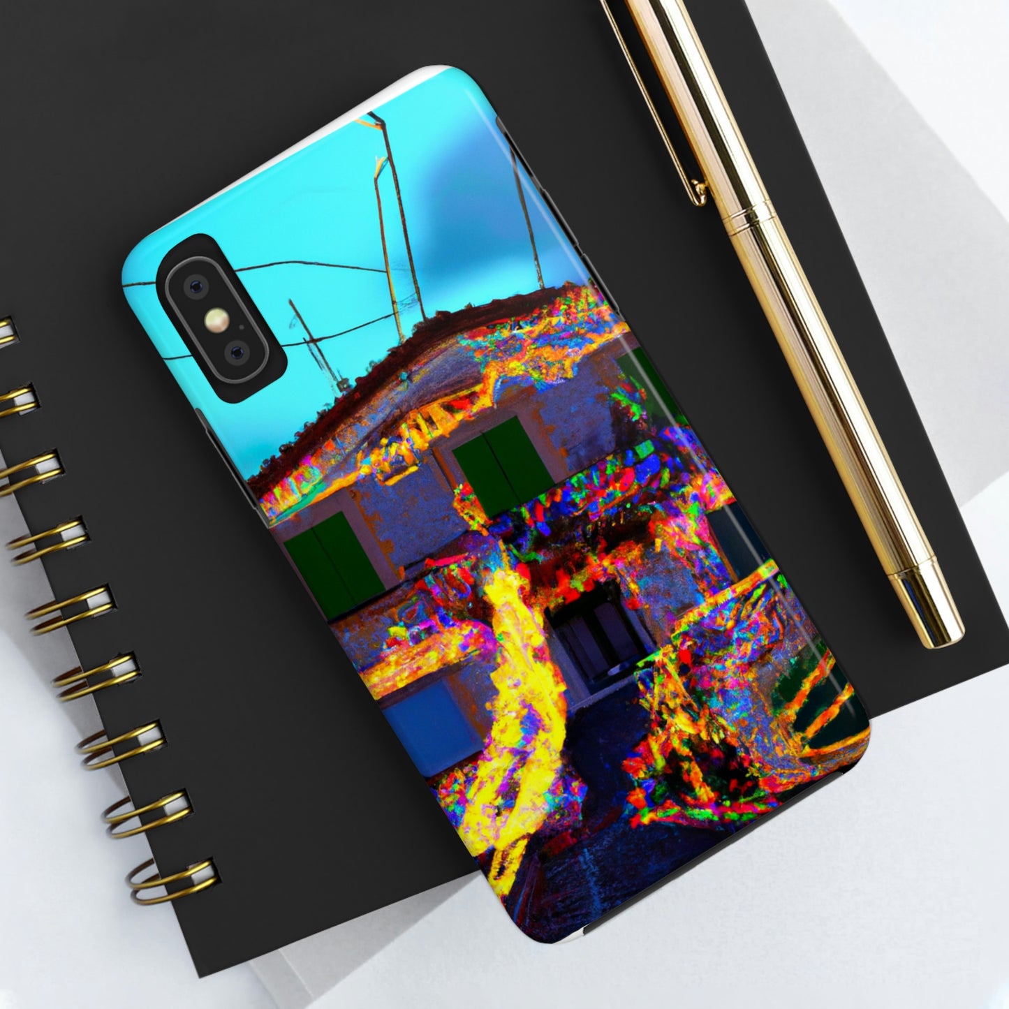 "Iluminación mágica: una sorpresa del solsticio de verano" - The Alien Tough Phone Cases