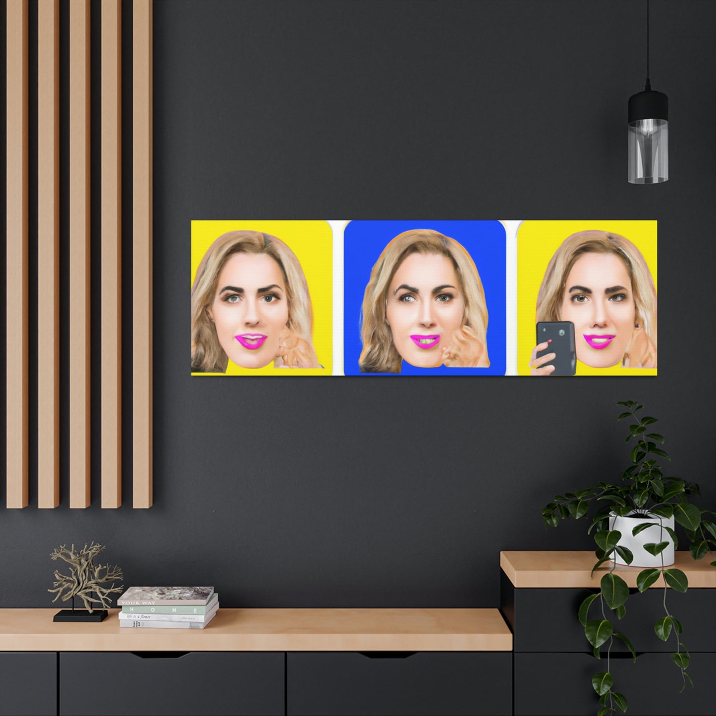 "Emoji-zing a Celebrity: A Pop Art Portrait" - The Alien Canva