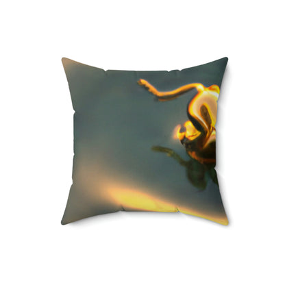 "Descending Dragon" - The Alien Square Pillow