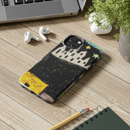 "Cosmic Oasis: A Journey to a Floating City Amid the Sea of Stars" - The Alien Tough Phone Cases