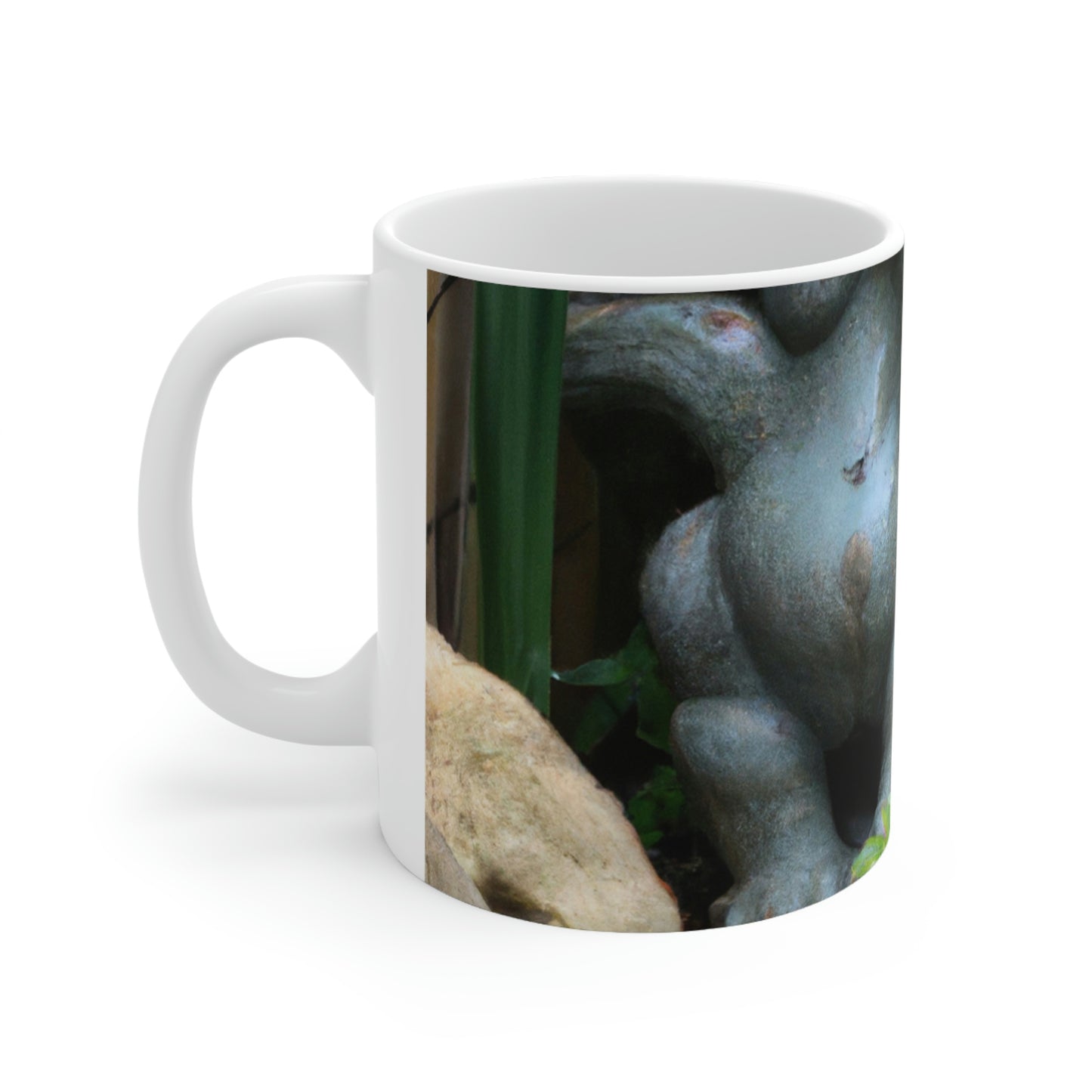 "Guardian of the Secret Garden" - The Alien Ceramic Mug 11 oz