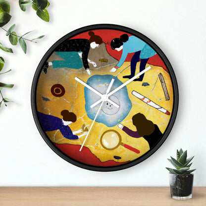 unlocks a portal to a new dimension

The Portal to the Lost World - The Alien Wall Clock