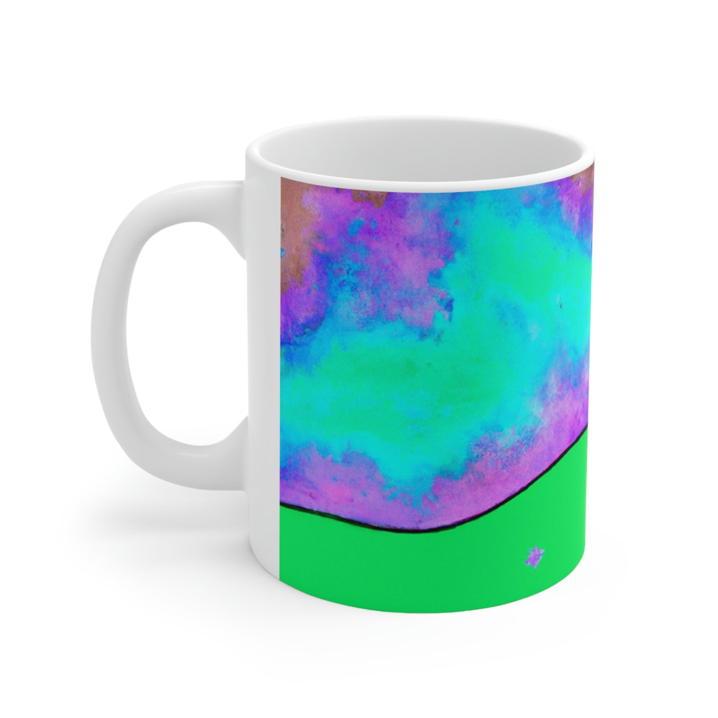 "Alone in the Alien Sky" - The Alien Ceramic Mug 11 oz