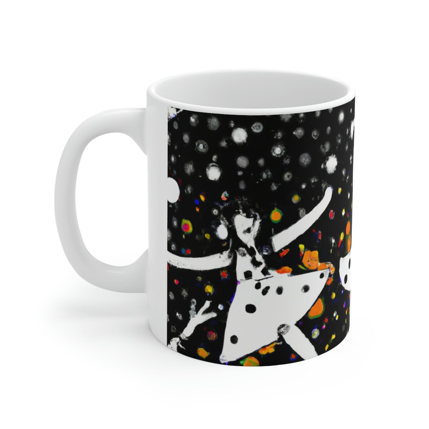 Twinkling Starlight Dance of the Fairies - The Alien Taza de cerámica 11 oz