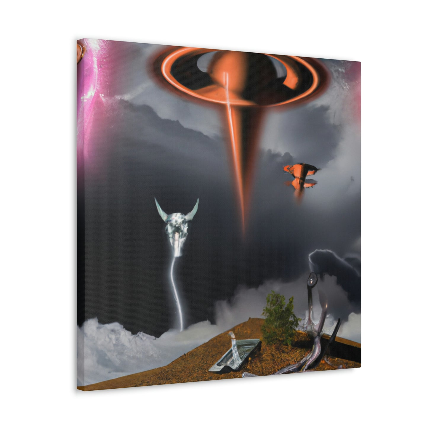 Invasion of the Storm Aliens - The Alien Canva