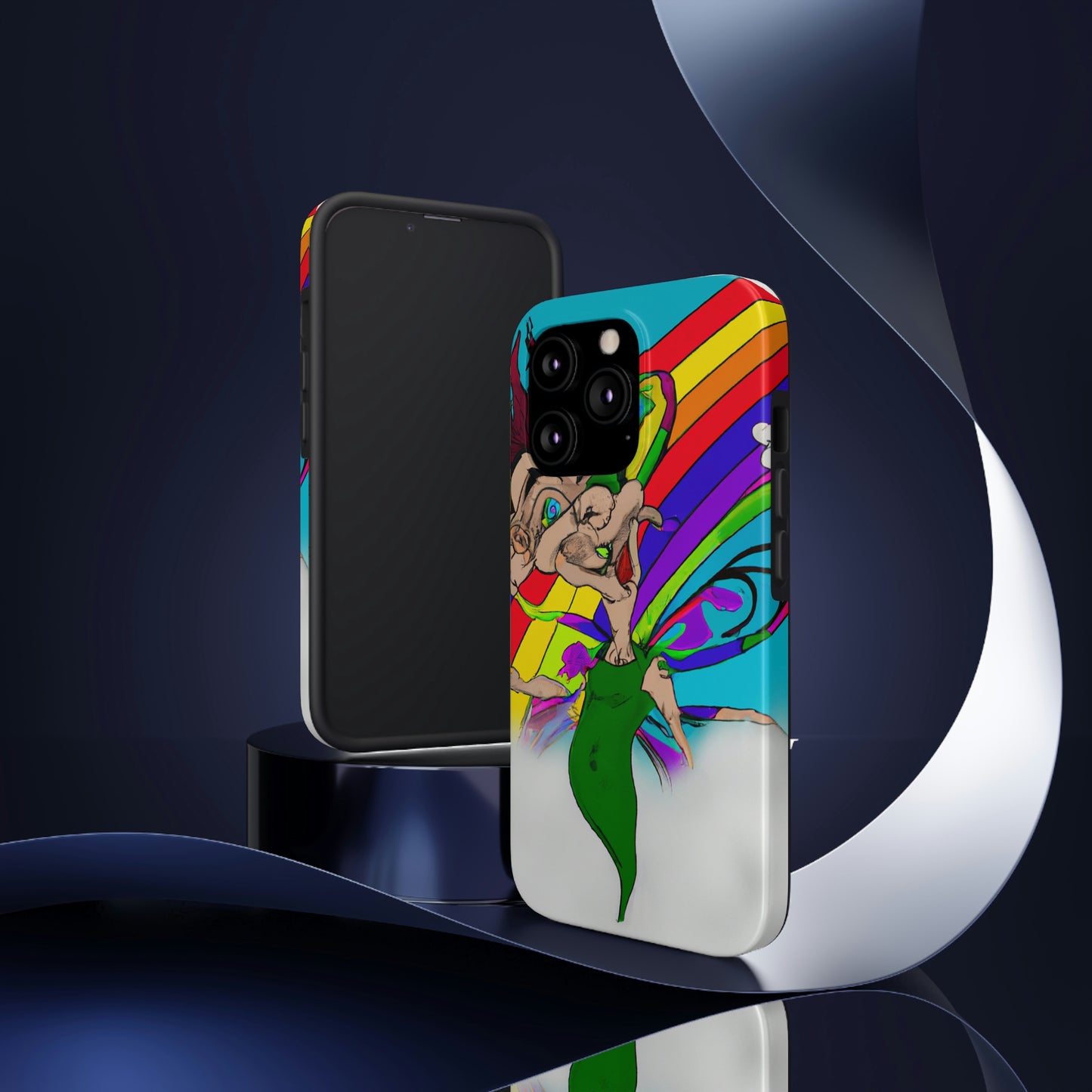 Rainbow Mischief Fairy - Las fundas para teléfonos Alien Tough