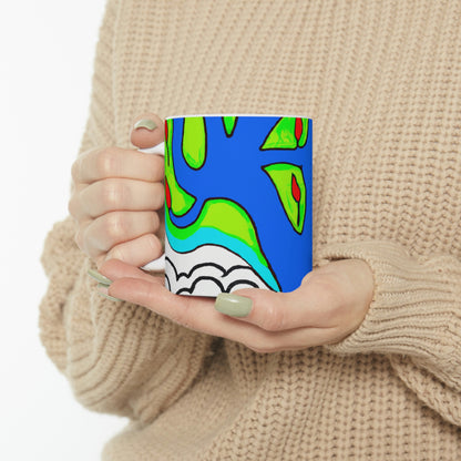 "The Cavernous Everglow" - The Alien Ceramic Mug 11 oz