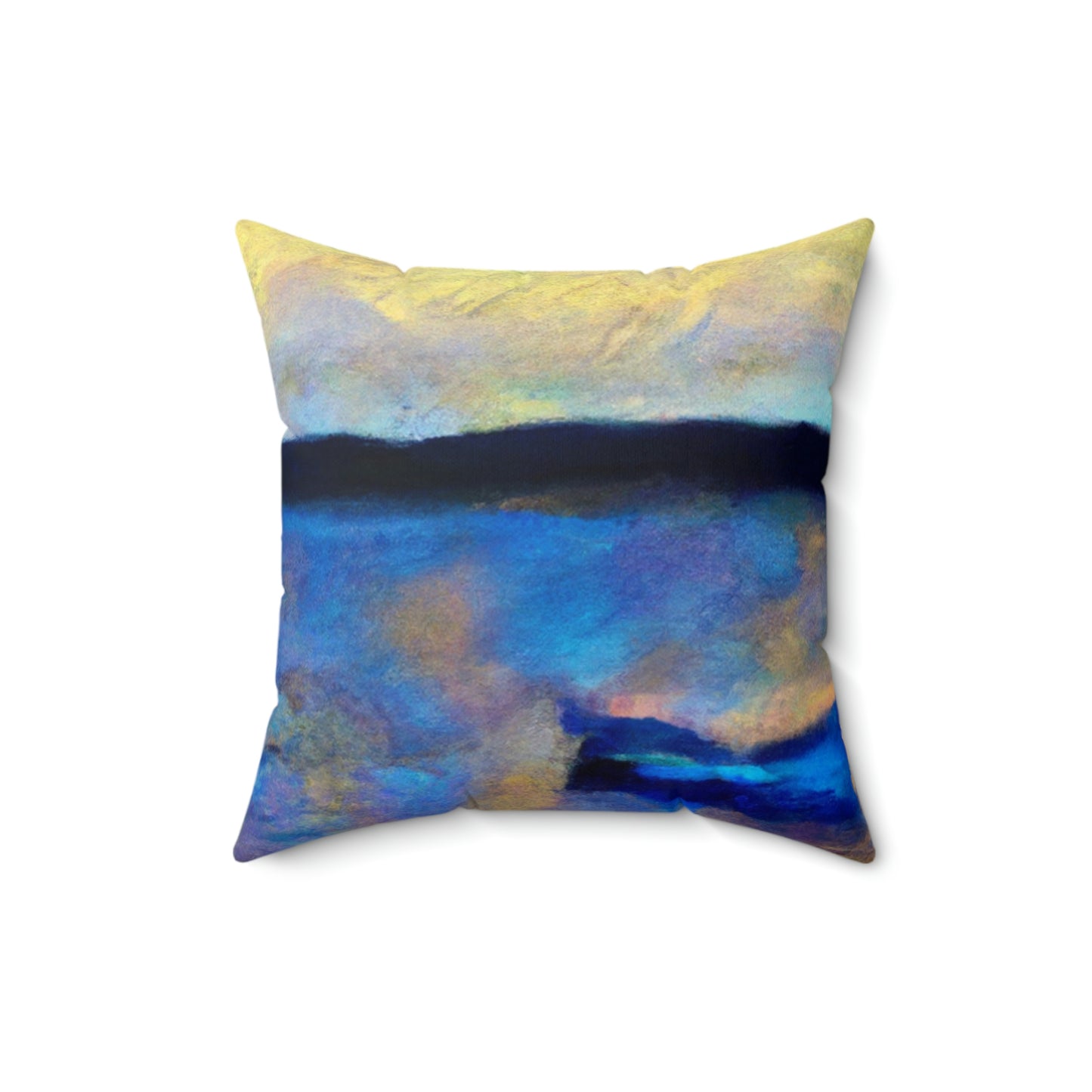 "Lost at Sea" - The Alien Square Pillow