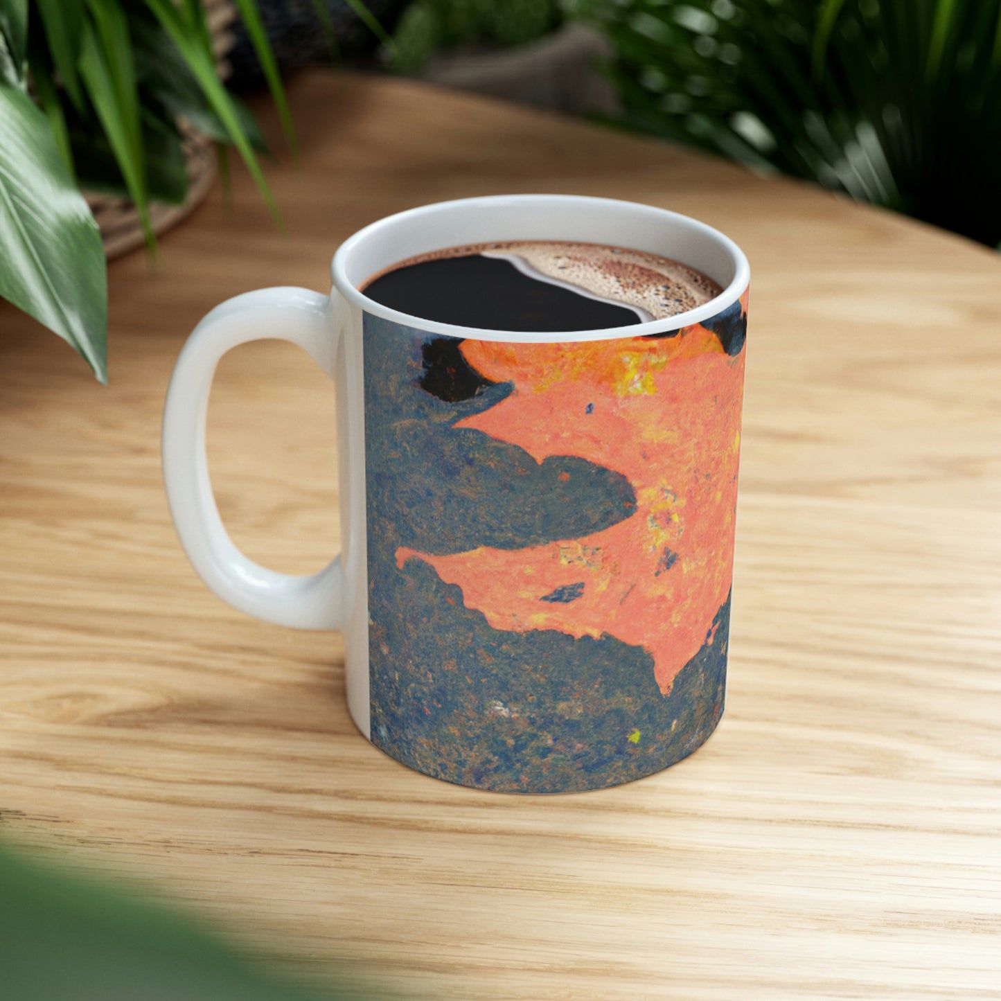 "Autumn Reflections" - The Alien Ceramic Mug 11 oz