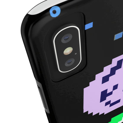 "Testigo solitario del cielo nocturno" - The Alien Tough Phone Cases Pixel Art