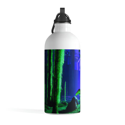 "The Ethereal Woods Beneath the Ruined Factory" - The Alien Stainless Steel Water Bottle