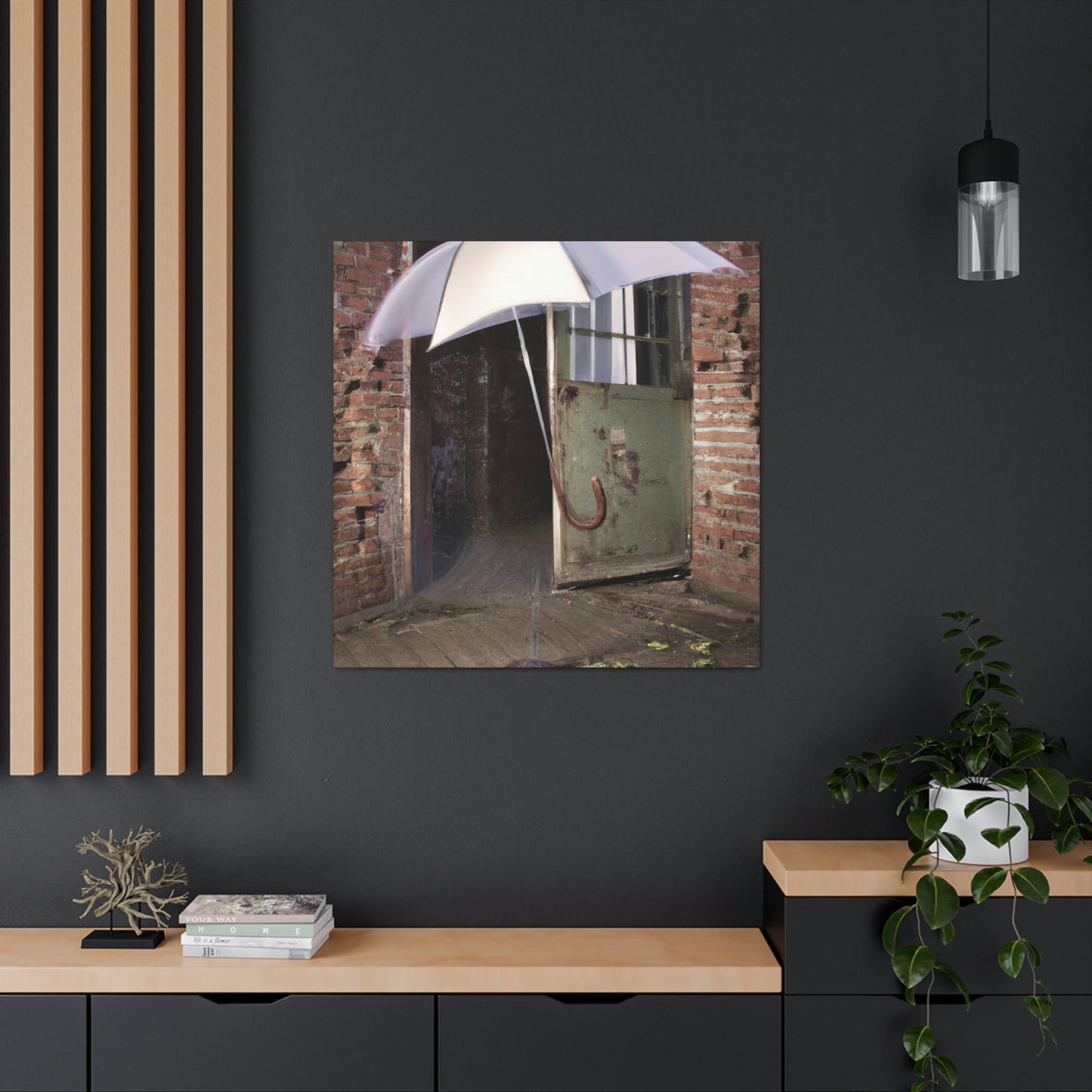 "The Magic Umbrella Portal" - The Alien Canva