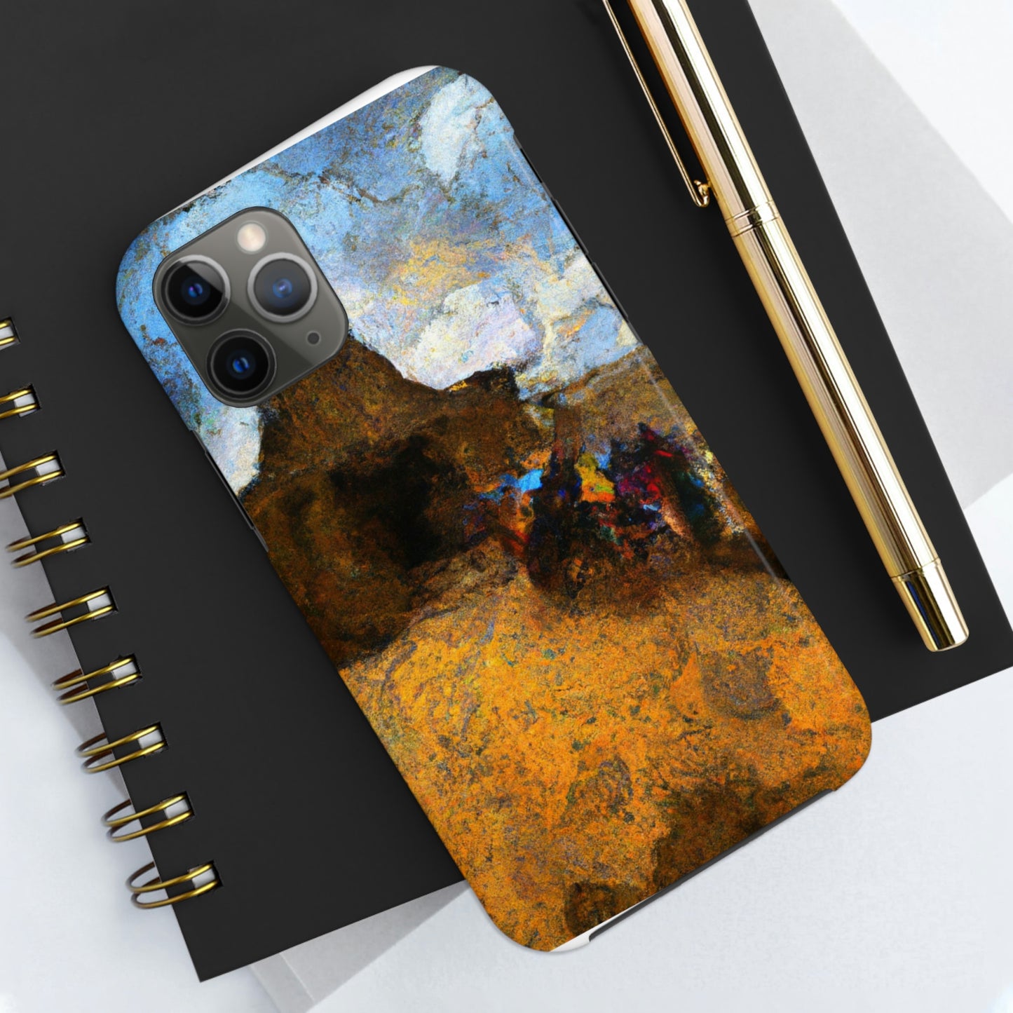 "Dusty Pilgrims at the Forgotten Shrine" - The Alien Tough Phone Cases