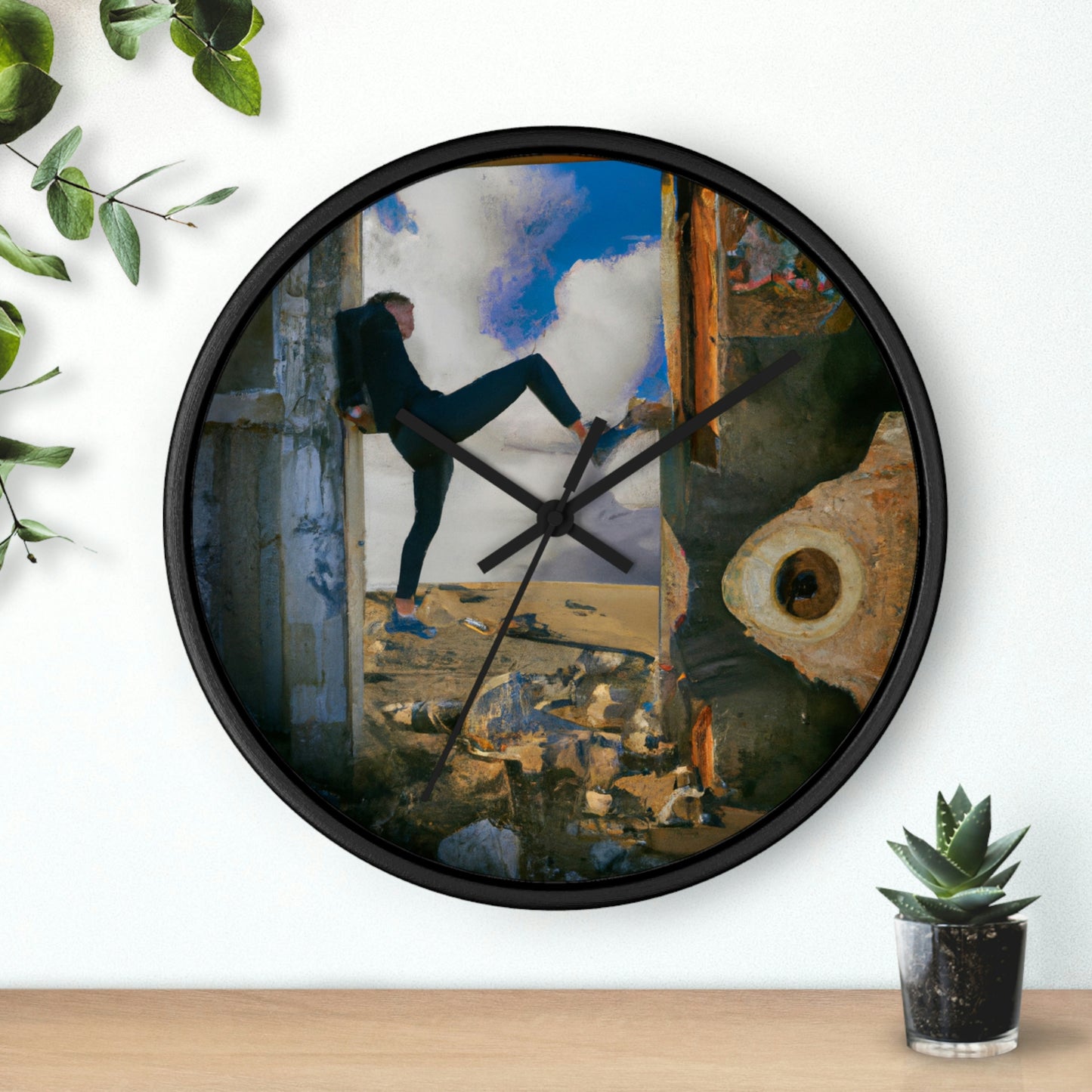 "A Journey Into Forgotten Relics" - The Alien Wall Clock