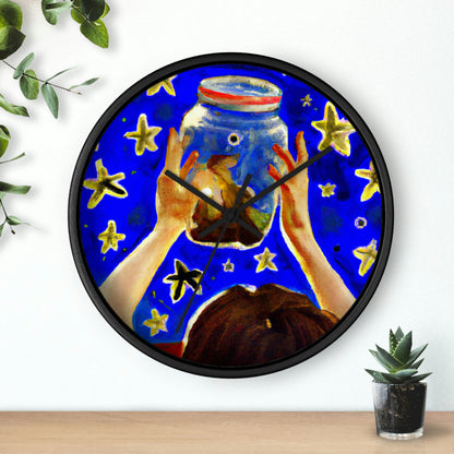 "A Jarful of Stardust" - The Alien Wall Clock