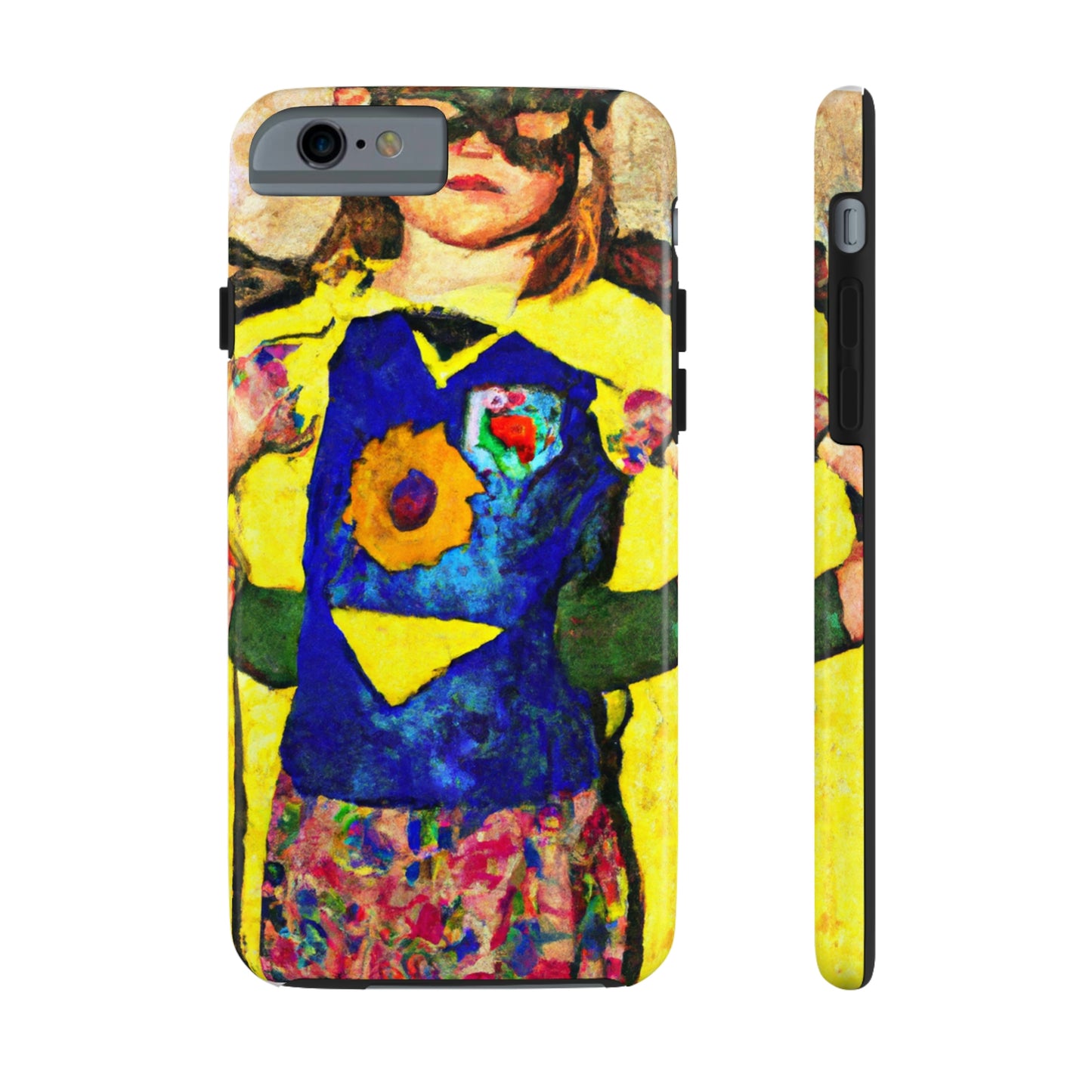 "Heroic Arise: Der Aufstieg eines tapferen jungen Mädchens" - Die Alien Tough Phone Cases