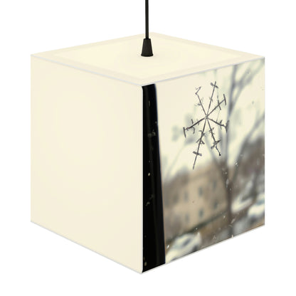 "Tiny Tragedy: A Snowflake's Story" - The Alien Light Cube Lamp