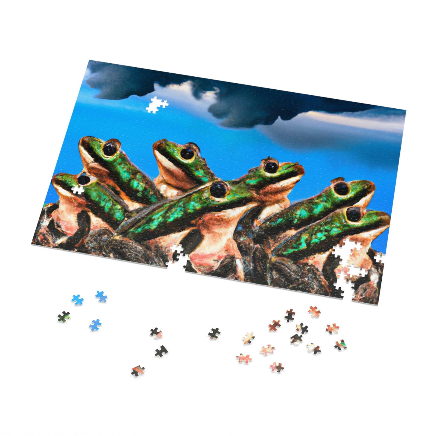 "A Frog Chorus in the Thunderstorm" - The Alien Jigsaw Puzzle