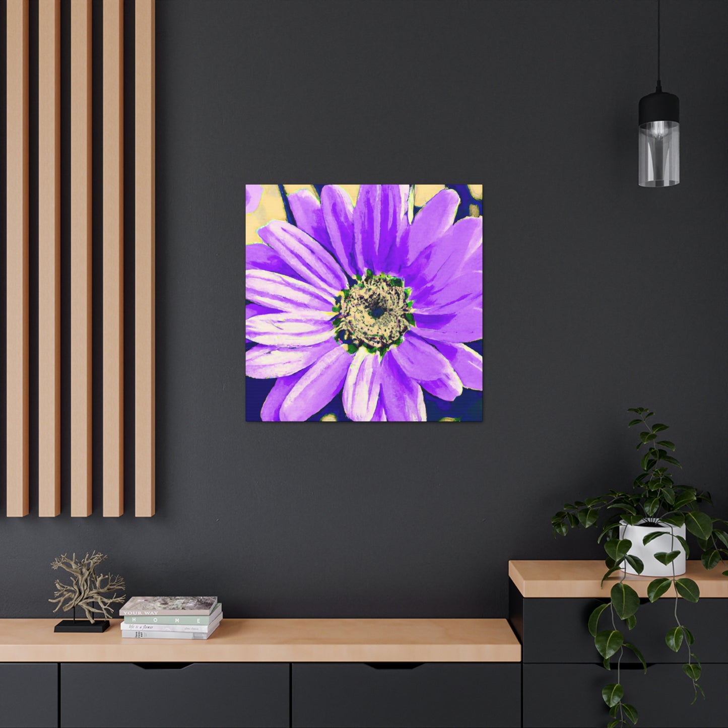 Purple Petals Popping: Create an Eye-Catching Daisy-Rose Fusion - The Alien Canva