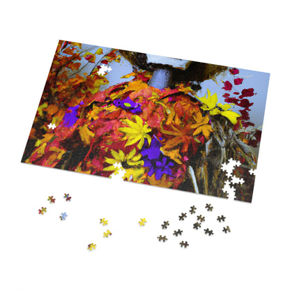 "Autumn Scarecrow Blues" - The Alien Jigsaw Puzzle