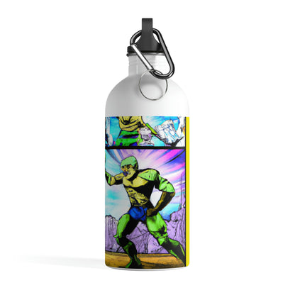 Superhero Showdown! - The Alien Stainless Steel Water Bottle