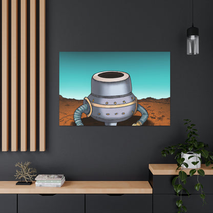 "The Awakening of a Headless Robot" - The Alien Canva